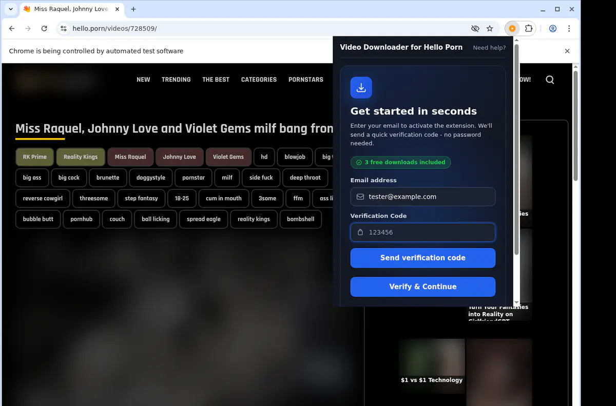 Helloporn Video Downloader screenshot 4