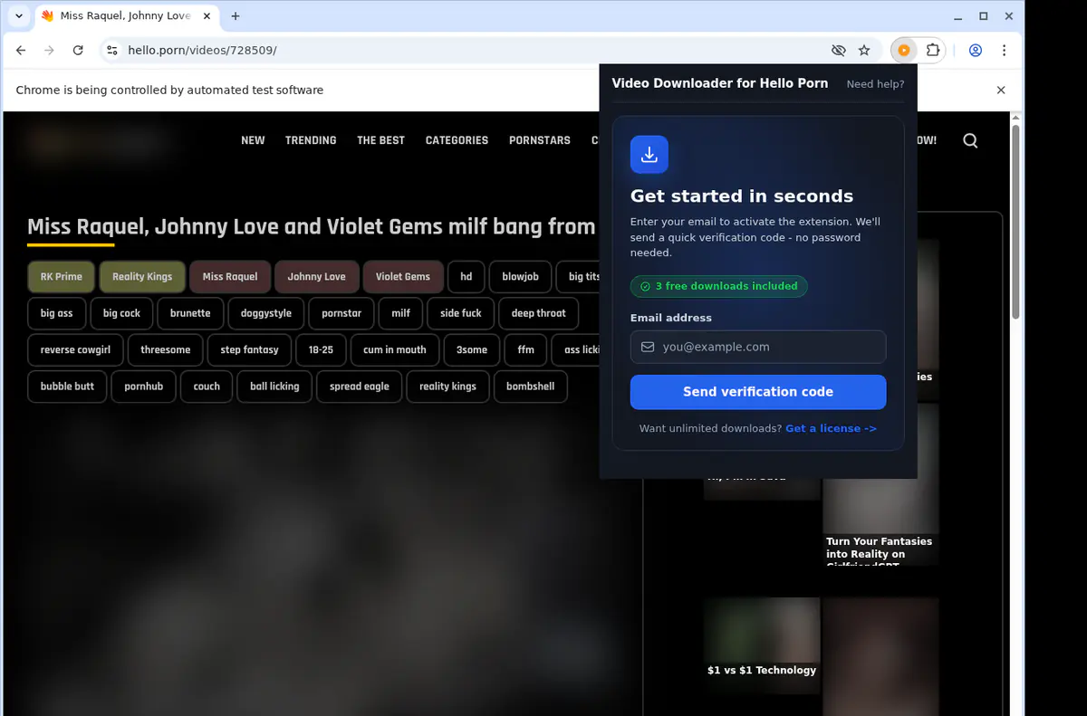 Helloporn Video Downloader screenshot 5
